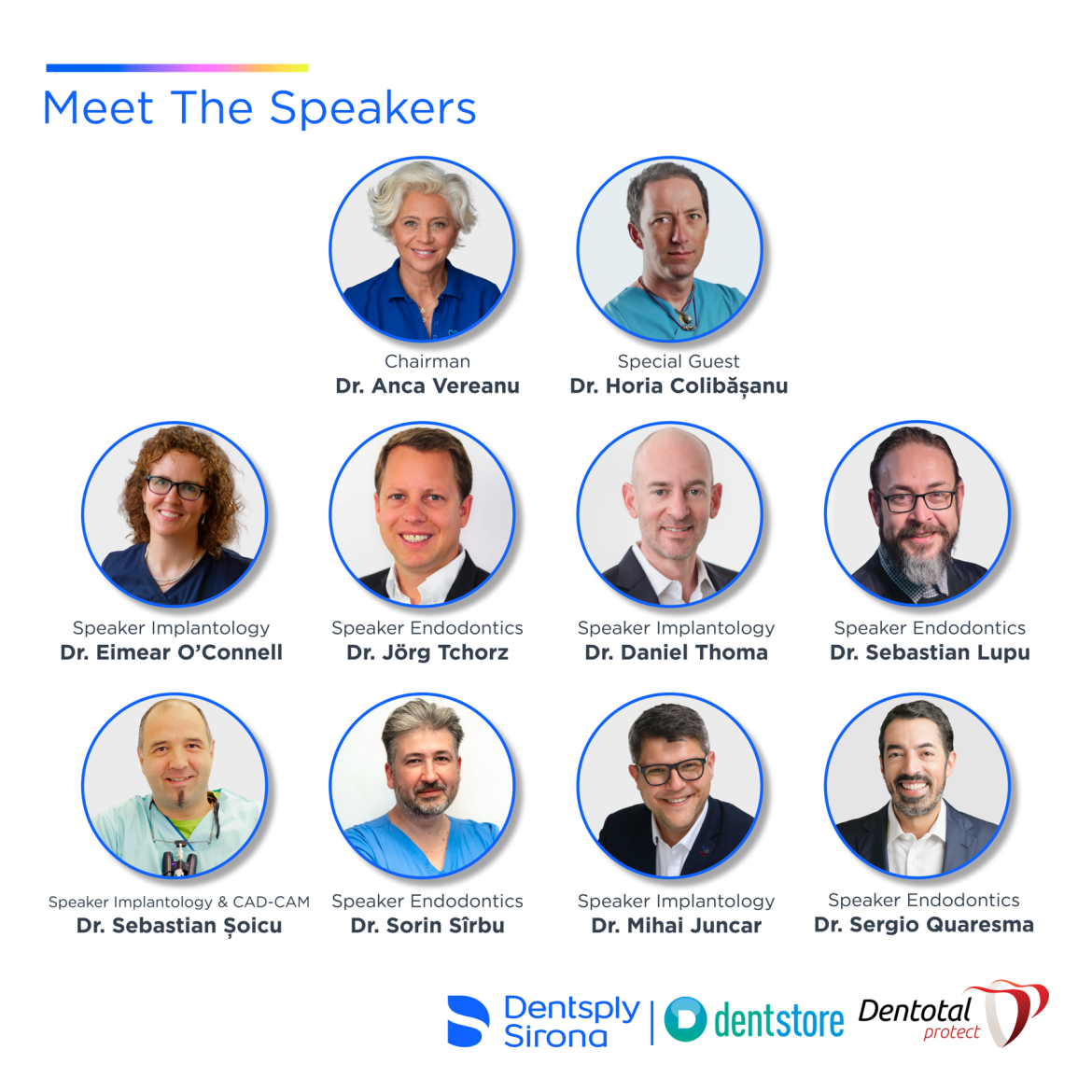 A group of people in circles Description automatically generated